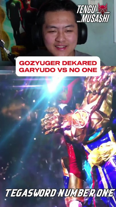Gozyuger Dekared Garyudo VS No one #2