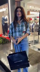 just link road traffic vibes in the background fatima rolls out of a store in bandra