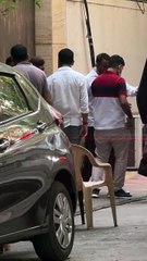 rip dharmendra. kirron kher seen leaving the deol residence after a condolence visit