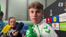 Ángel Ortiz habla tras la victoria en la Europa League