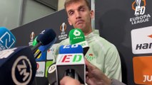 Diego Llorente habla tras el encuentro frente al Utrecht