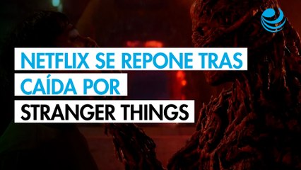 Netflix se recupera tras una breve caída durante el estreno de la última temporada de "Stranger Things"