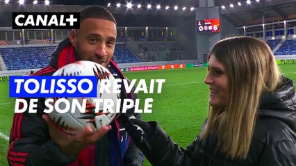 Ligue Europa / OL - Corentin Tolisso dédie son triplé à Alexandre Lacazette
