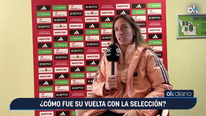 Eva Navarro: "Ojalá podamos ganar la Liga de Naciones sentenciando en Alemania"