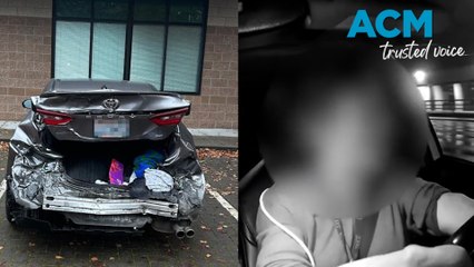 Rideshare driver's terrifying escape: passenger's husband rams car