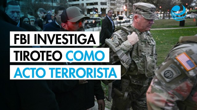 El FBI investiga tiroteo en Washington como acto terrorista