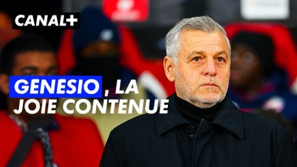 Ligue Europa / Lille - La satisfaction éclair de Bruno Génésio