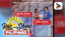 Higit 16,000 family food packs at 1,151 ready-to-eat food boxes, ipinamahagi ng DSWD sa mga naapektuhan ng Bagyong #VerbenaPH