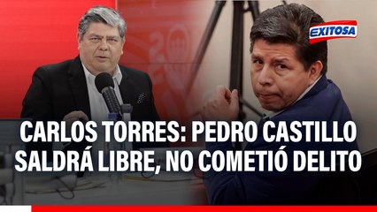Pedro Castillo no cometió CONSPIRACIÓN y una corte internacional lo dejará LIBRE, señala abogado