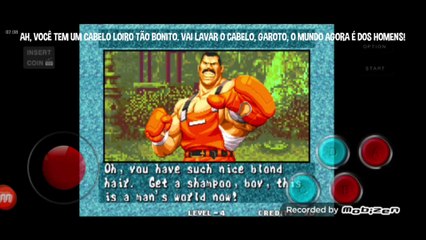 Fatal Fury 3 Franco Bash vs Andy Bogard fala de vitória do Franco Bash em português parte 1