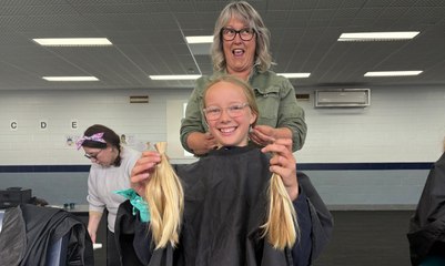 Be Brave and Shave fundraiser at Trevallyn Primary School | The Examiner | November 28, 2025