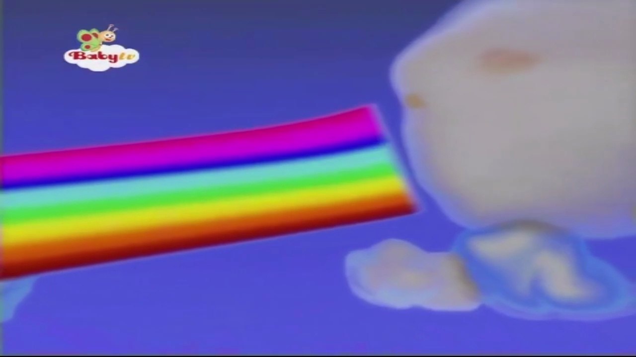 Babytv magic lantern rainbow yellow (youtube user)