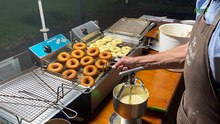 Dalby Donut Man shows how it’s done after 39 years