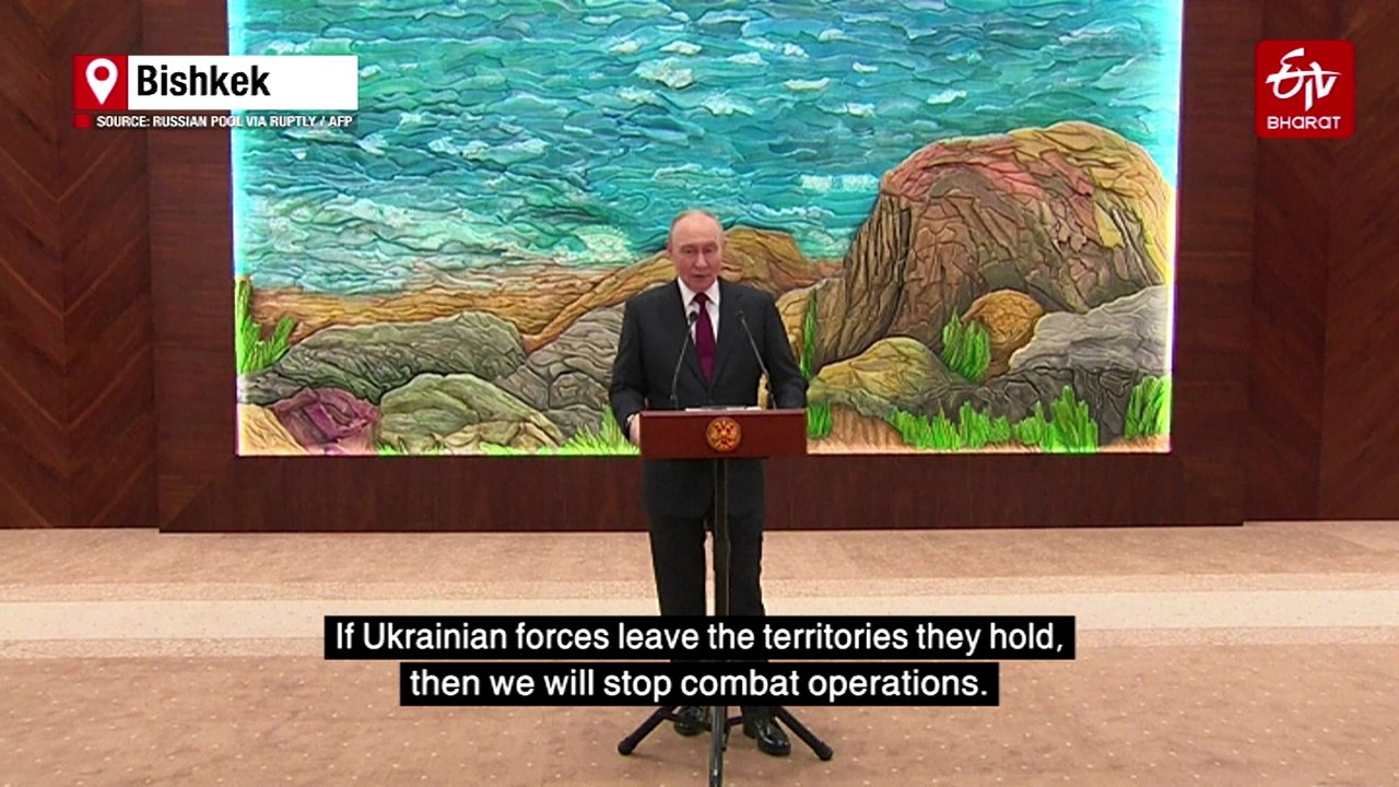 Putin Sees US Peace Plan As A Starting Point As He Warns Ukraine's Army To Withdraw