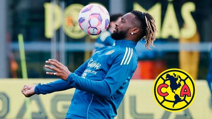 Buenas noticias para el América, Allan Saint-Maximin vuelve a entrenar y estará para la vuelta ante Rayados