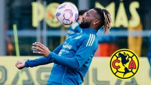 Buenas noticias para el América, Allan Saint-Maximin vuelve a entrenar y estará para la vuelta ante Rayados