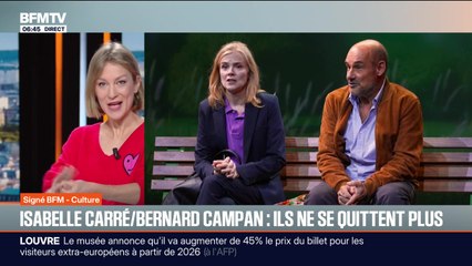 Isabelle Carré/Bernard Campan : ils ne se quittent plus - 28/11