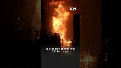 Dozens killed in Hong Kong high rise fire