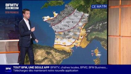 Des conditions toujours perturbées sur une grande partie du nord de la France mais un redoux dans certaines régions comme la Bretagne