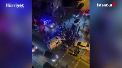 Bayrampaşa'da yolcu otobüsü ile otomobil çarpıştı: 3 yaralı