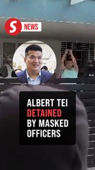 Albert Tei arrested after 'unidentified' officers in masks raid home