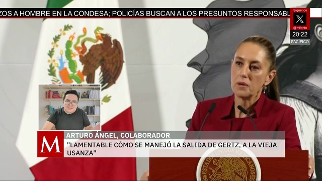¿Sheinbaum sabía o no de la renuncia de Alejandro Gertz Manero?