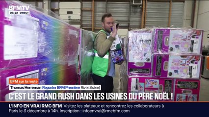 "C'est le grand rush": BFM au cœur du plus grand entrepôt de stockage de jouets de France