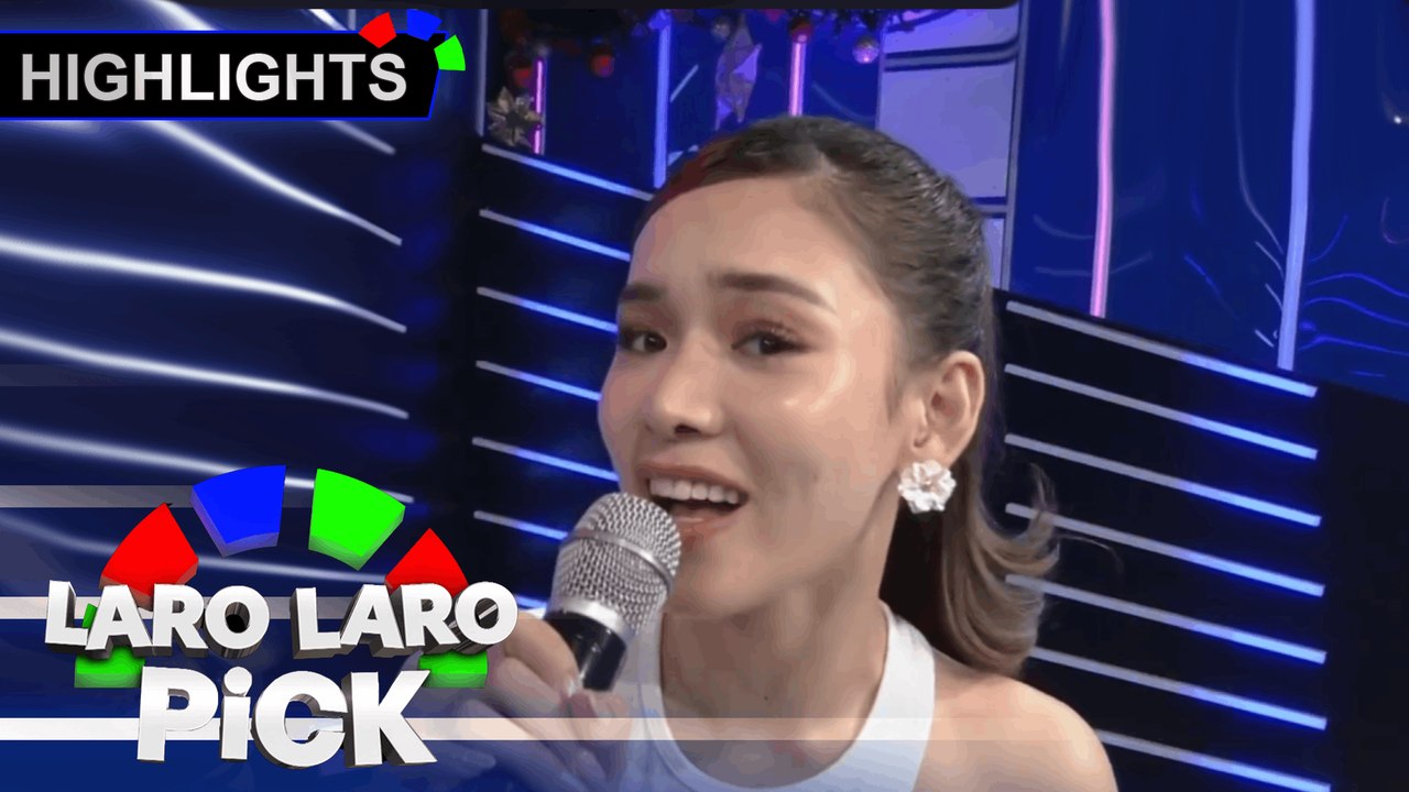 "KAILANGAN NASA TONO!" Jackie, sumabak sa kantahan sa Laro Laro Pick  | Laro Laro Pick