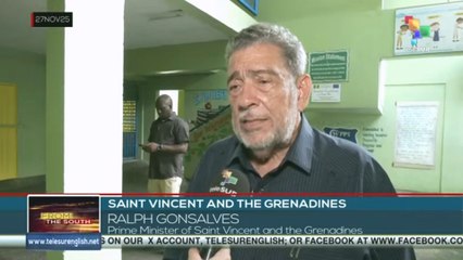 SAINT VINCENT AND THE GRENADINES l Incumbent Prime Minister Ralph Gonsalves statements to TeleSUR