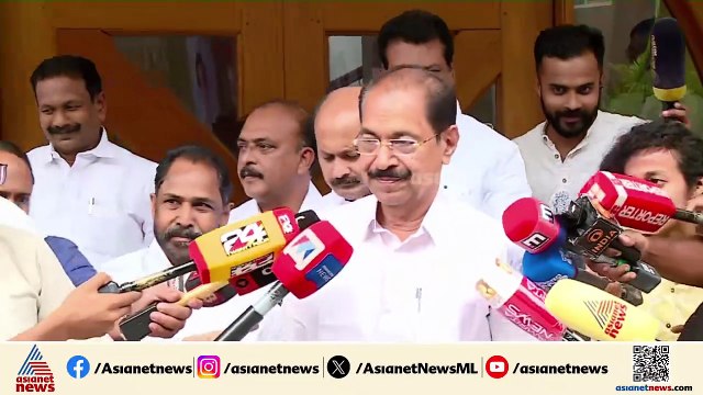 'വേറെ ഒന്നും ചോദിക്കാനില്ലേ?' നിയമത്തിൻ്റെ വഴിക്ക് പോകട്ടെയെന്ന് ആവർത്തിച്ച് സണ്ണി ജോസഫ്