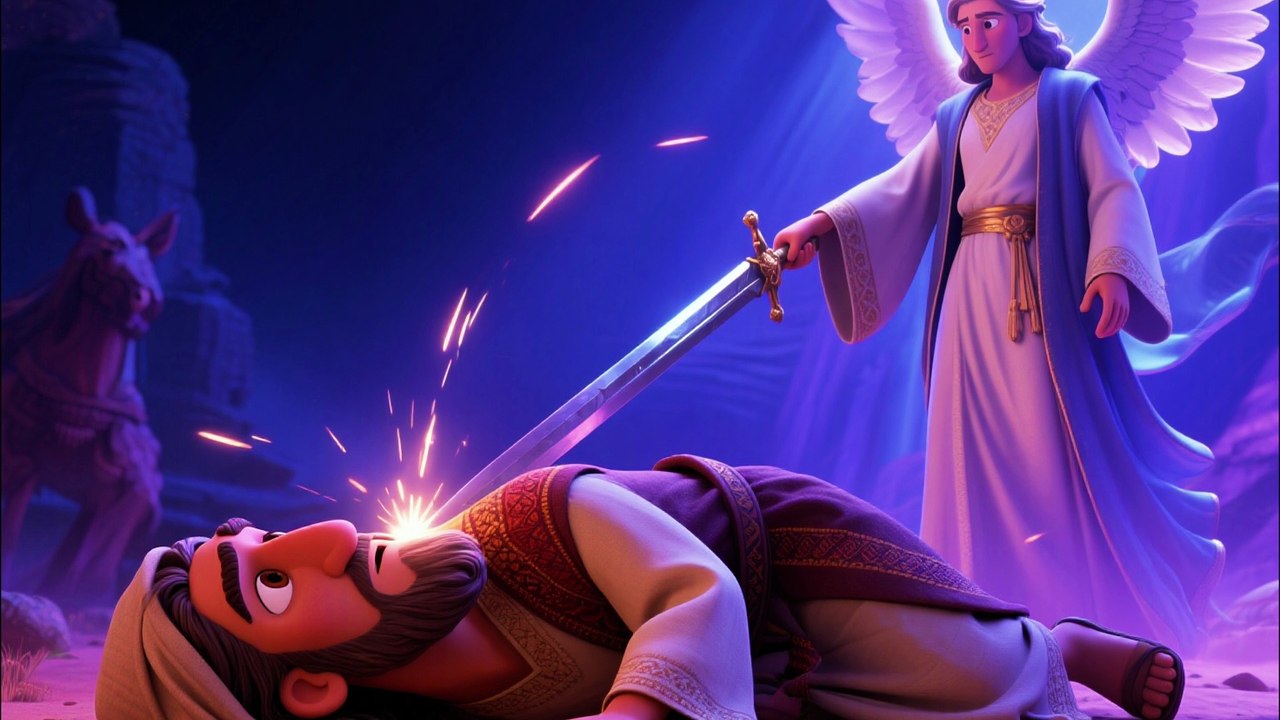 The Talking Donkey! Balaam and the Angel