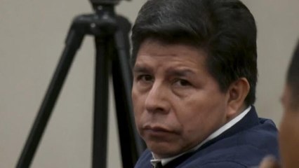 Perú: Castillo, condenado a 11 años de prisión por "conspiración para una rebelión"