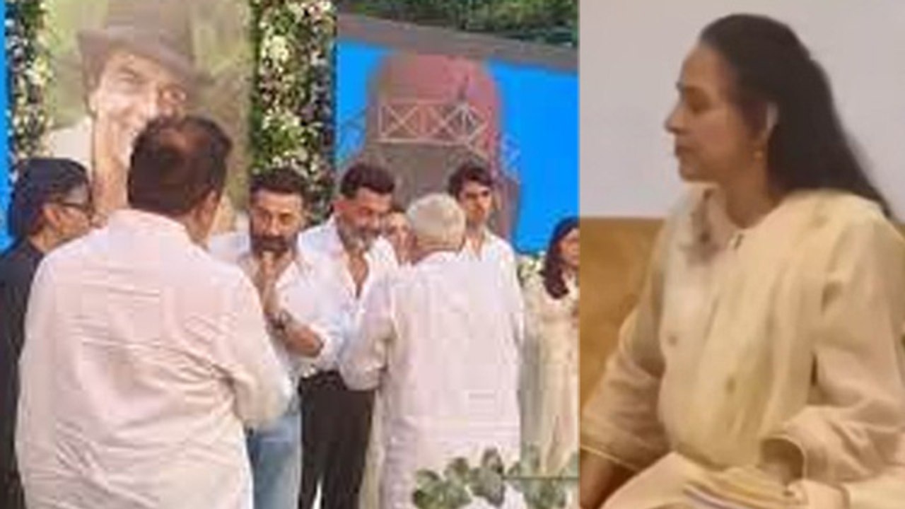 Dharmendra Prayer Meet से क्यों गायब Hema Malini और Daughter Esha & Ahana Deol, अलग प्रार्थना सभा...