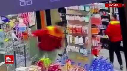 Kocaeli’de alkollü müşteri benzinlik çalışanını darbetti