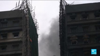 À Hong Kong, le pire incendie depuis plusieurs décennies