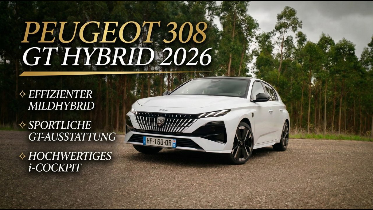 Das kann der 2026 Peugeot 308 GT Hybrid – Alle Infos in 8 Minuten