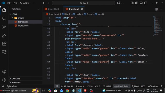 Day - 7 | 🌐 HTML Form Methods & Semantic Tags Explained