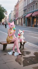 Naughty Cat vs Smart Mom Cat 😼💥 Watch the Clever Revenge! 😂🐾#AICat #AICatDrama #AIPets #AIVideo #CuteCats #CatTok #FunnyCats #FYP #ViralCats #PetDebut