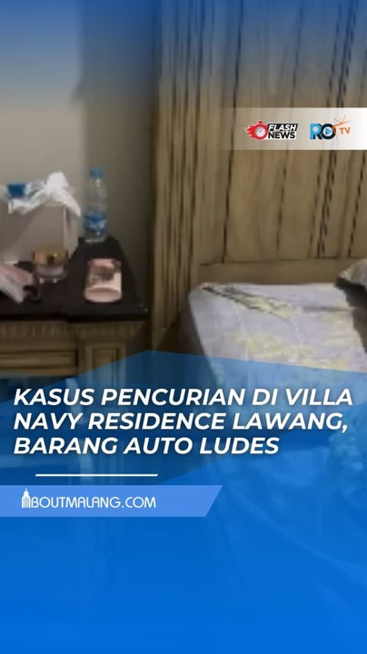 SYOK, WARGA LAWANG KELUHKAN PEMBOBOLAN VILA: WATER HEATER SAMPAI DI AMBIL