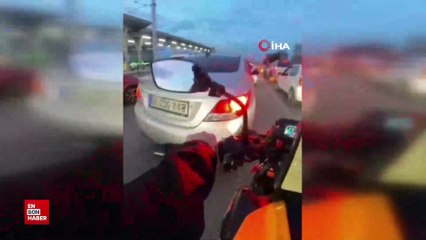 Bursa'da kadınlar arasında yol verme kavgası