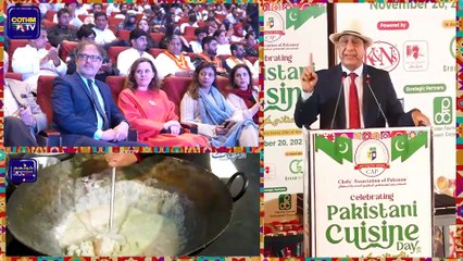 Mr. Ahmad Shafiq’s Inspiring Message Marks the Celebration of Pakistani Cuisine Day!
