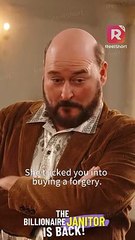 A fake is a fake! - The Billionaire Janitor Is Back - ReelShort #banquet #hiddenidentity #fake