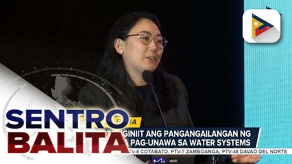 Mga eksperto, iginiit ang pangangailangan ng mas malawak na pag-unawa sa water systems | ulat ni Denisse Osorio