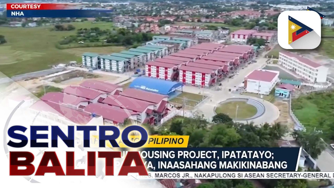 UP–DHSUD Housing project, ipatatayo; nasa 300 pamilya, inaasahang makikinabang | ulat ni Denisse Osorio
