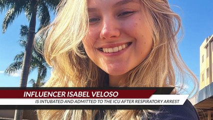 “Extremely Serious Situation”: Influencer Isabel Veloso Is Intubated and Admitted to the ICU After Respiratory Arrest