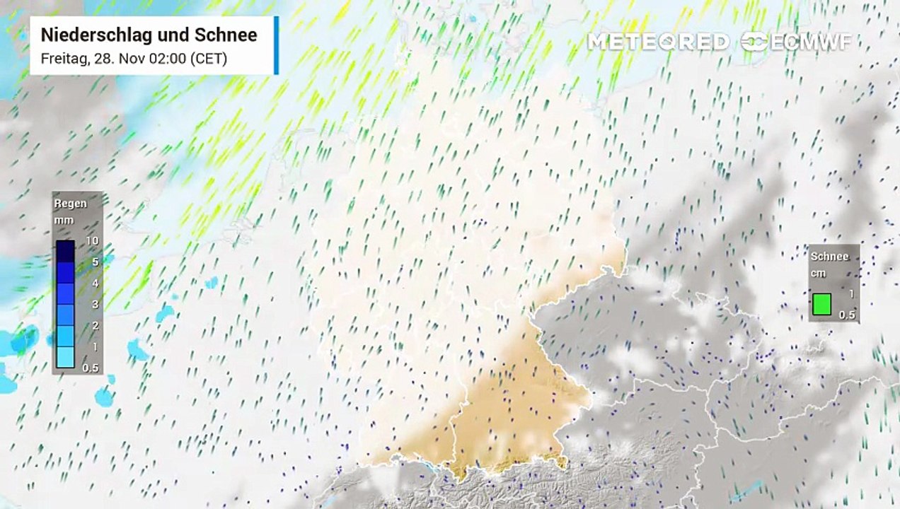 Unwetterwarnung! Gefährliche Eisregenlage im Südosten Deutschlands!