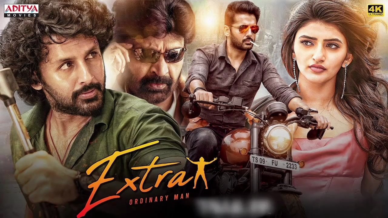 Extra Ordinary Man | part 1 full movie | Hindi |  Nithiin |  Sreeleela |  Rajasekhar |  Hindi  Dubbed Movie 2025