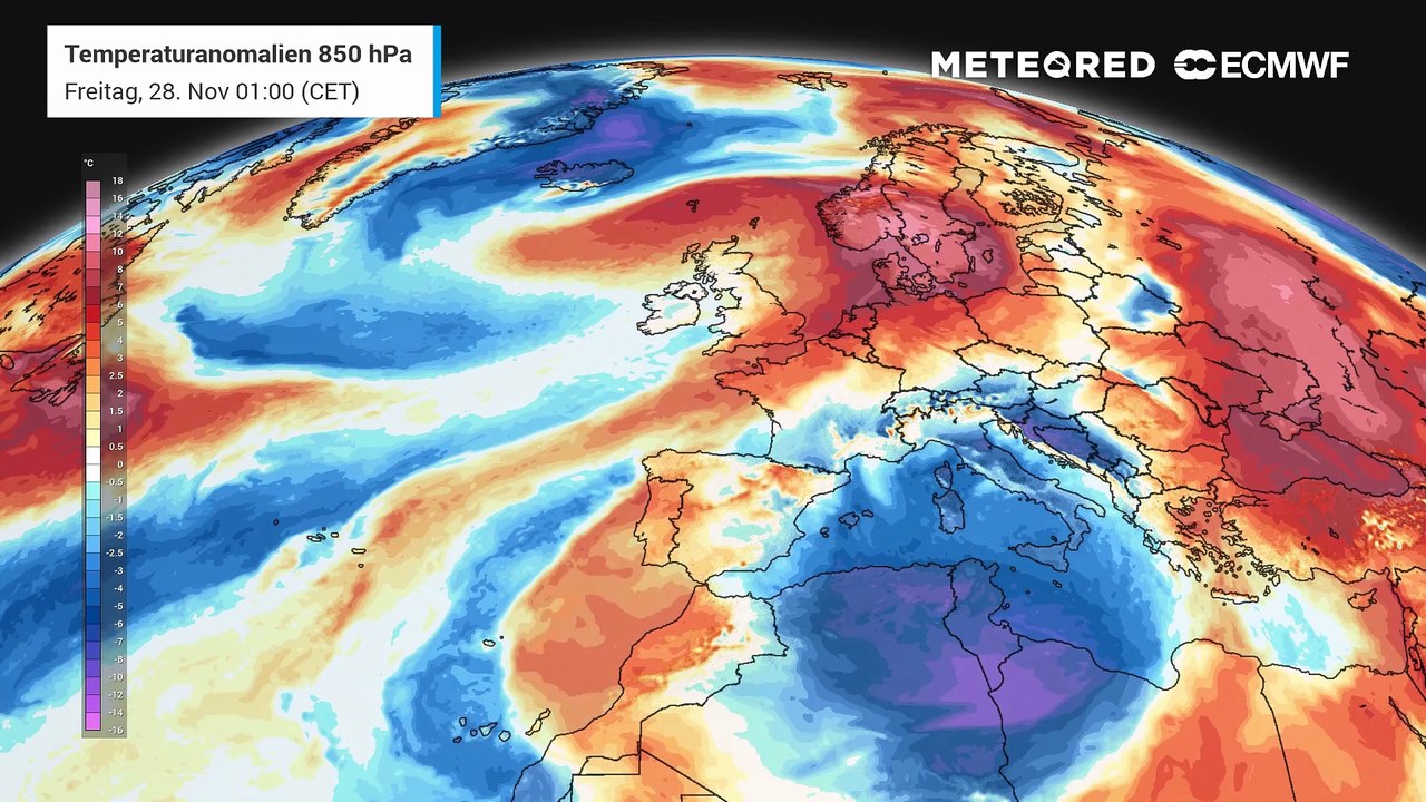 Rekordwärme von Westeuropa bis nach Sibirien! Das könnte für unseren Winter 'gefährlich' werden!