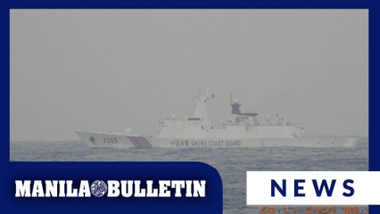 PCG ship maintains steady watch on Chinese vessel near Bajo de Masinloc