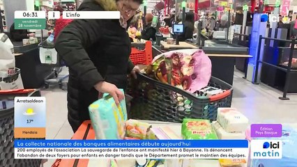 28/11/2025 - ici matin par ici Pays Basque en vidéo